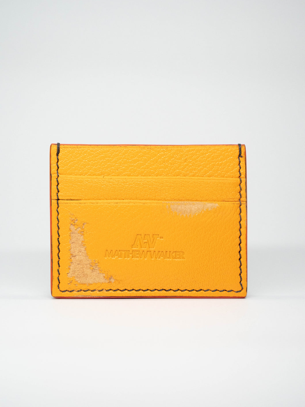 L'HOMME RAFFINE CARD HOLDER DISTRESSED*