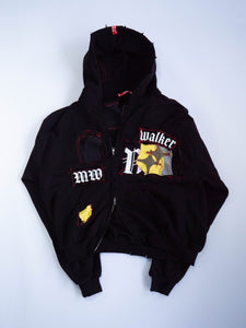 90s Moto HOODED JUMPER*