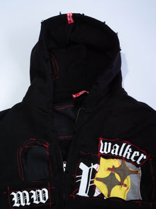 90s Moto HOODED JUMPER*