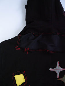 90s Moto HOODED JUMPER*