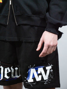 NECESSE SHORTS DISTRESSED*