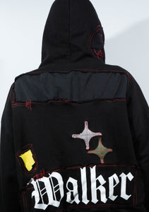 90s Moto HOODED JUMPER*