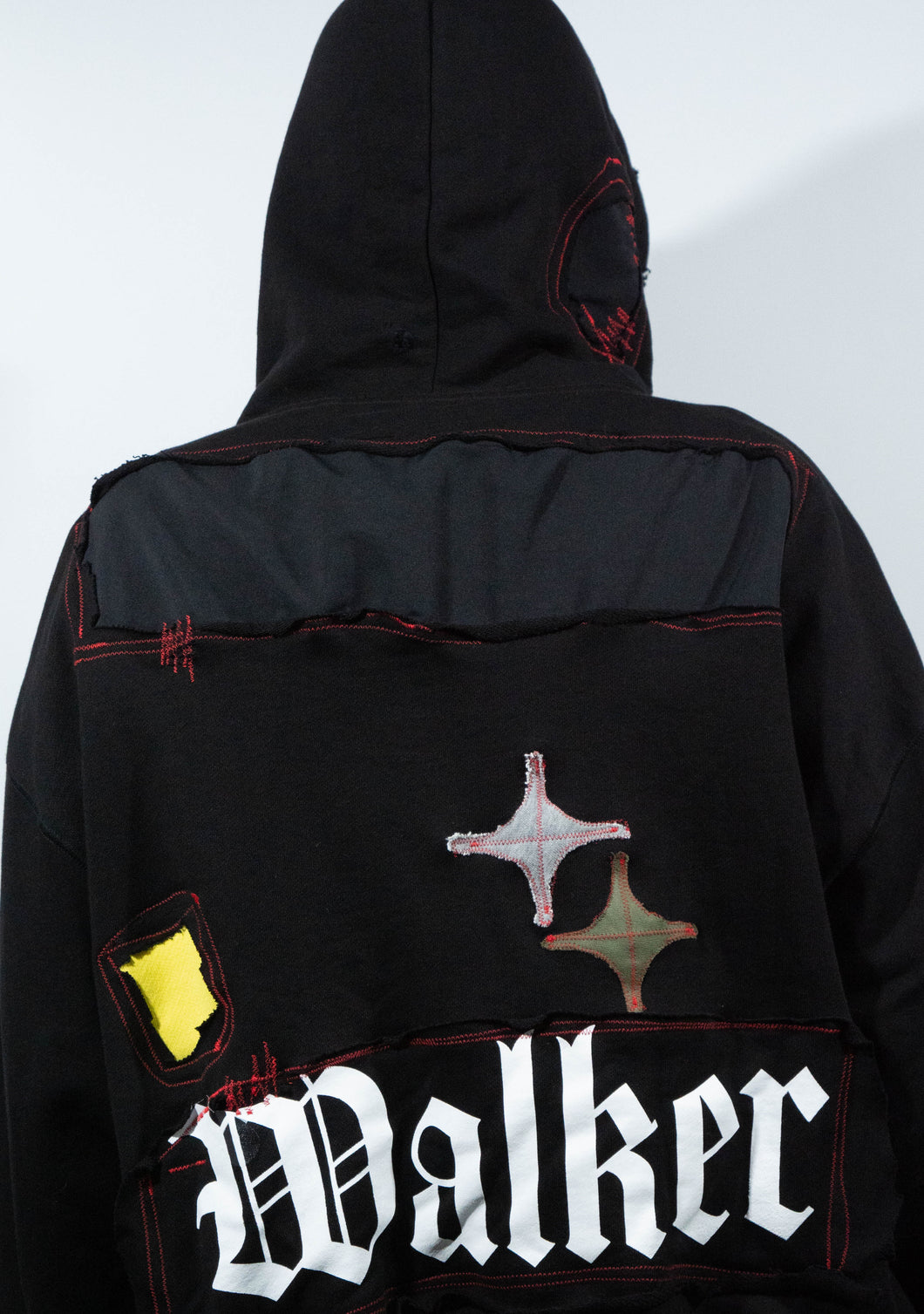 90s Moto HOODED JUMPER*