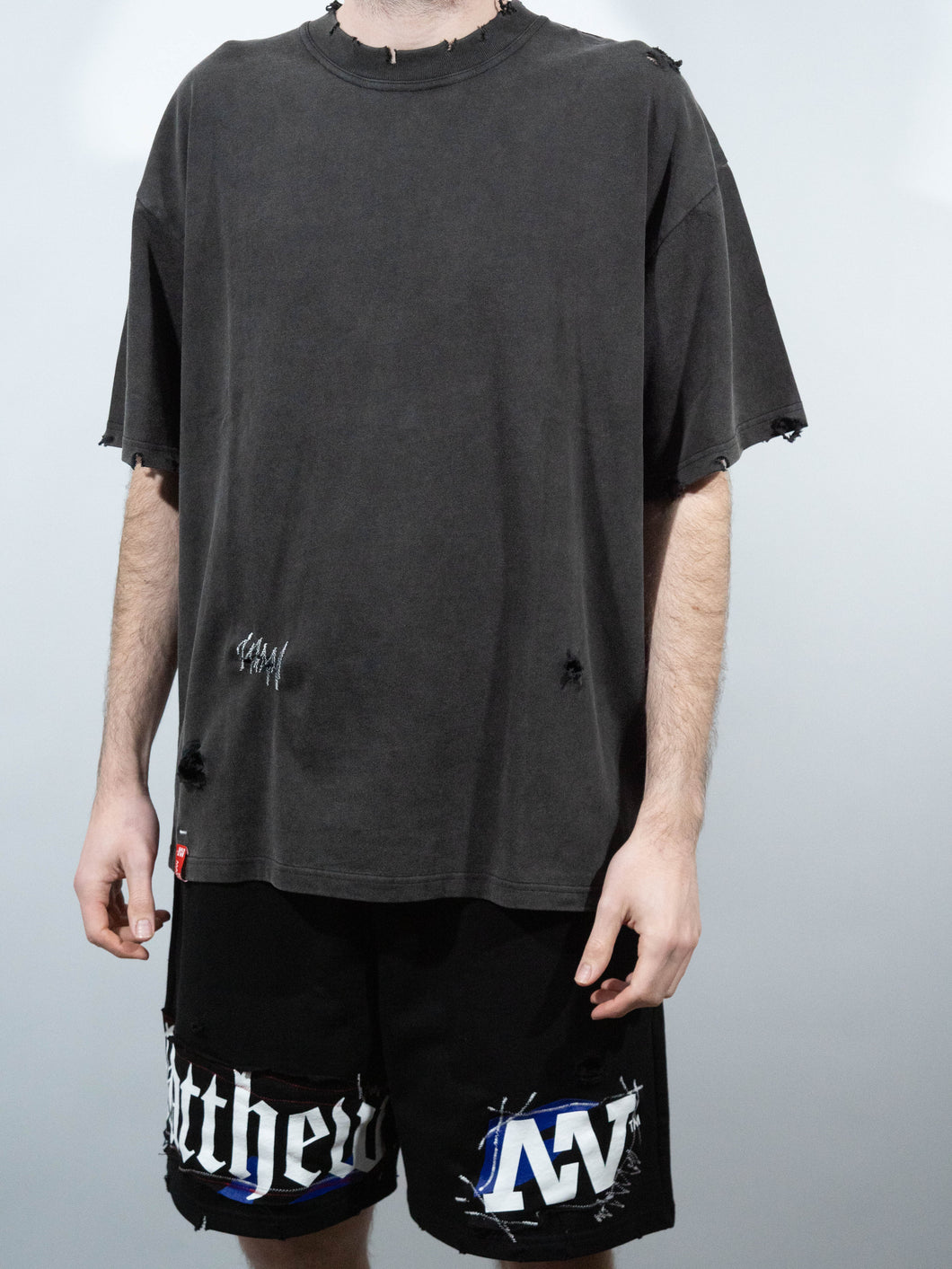 DELAVE T-SHIRT DISTRESSED