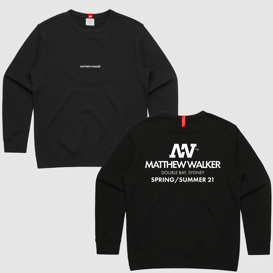 MW SS21 CREW NECK [BLACK]