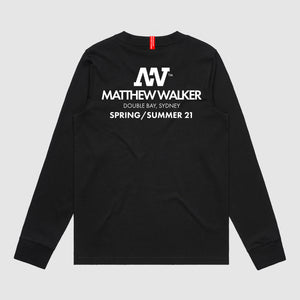 MW SS21 LONG SLEEVE T [BLACK]