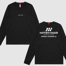 Load image into Gallery viewer, MW SS21 LONG SLEEVE T [BLACK]
