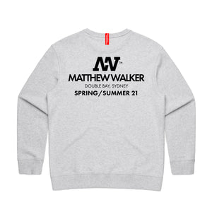 MW SS21 CREW NECK [WHITE MARLE]