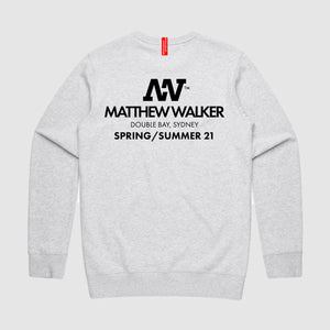 MW SS21 CREW NECK [WHITE MARLE]