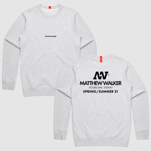 MW SS21 CREW NECK [WHITE MARLE]